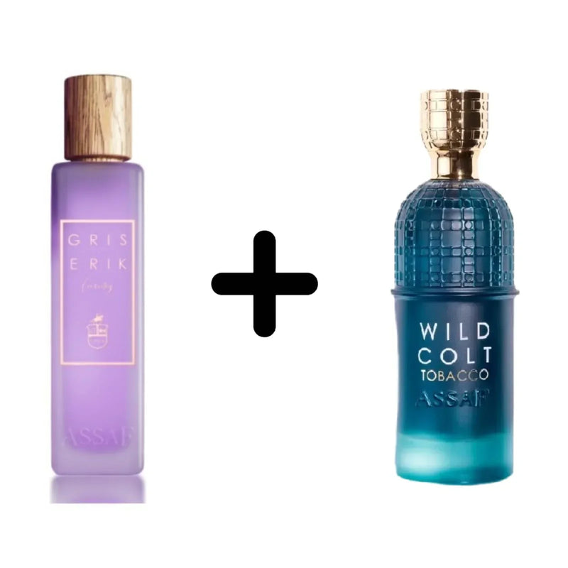 WILD COLT TOBACCO 200 ML + GRIS ERIK BY ASSAF 200 ML